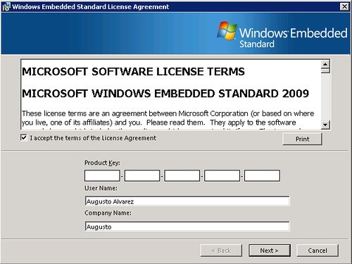 windows embedded posready 2009 key